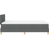  Krevet s opruga kutije Tamno siva 120 x 200 cm tkanina | shoptok.hr