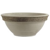  Okrogel lonec za rastline Ciclamino Vulcano (Zunanje dimenzije (Ø x V): 23 x 14,2 cm, Naravni materiali, Siva) | Shoptok.si