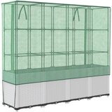  Povišena gredica s pokrovom za staklenik 160 x 40 x 153 cm | shoptok.hr