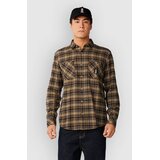 Rip Curl S-Series Solucel Flannel Shirt black Cene