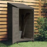  Vrtno spremište antracit 55 x 52 x 112 cm od masivne jelovine | shoptok.hr