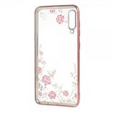 Nillkin silikonski ovitek z rožicami za samsung galaxy S20 plus G985 - roza | Shoptok.si