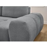 Bobochic Paris Tamno siva sklopiva/s prostorom za odlaganje kutna garnitura od šenila (s lijevim kutom/s ležaljkom) Everest – | shoptok.hr