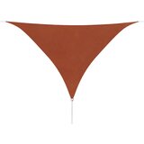 Senčno jadro oksford tekstil trikotno 3,6x3,6x3,6 m terakota, (20729164) | Shoptok.si