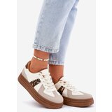 Boto Women's Platform Sneakers Leopard Beige Lincidi | Shoptok.si