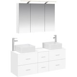  Set namještaja za kupaonicu 4 kom. Bijela | shoptok.hr
