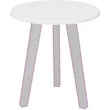 vidaXL Nepremična površina Bela z visokim sijajem 40 x 40 x 1.5 cm | Shoptok.si