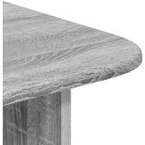  Klubska miza Siva Sonoma 93 x 53 x 33 cm Konstruiran les, (5000120582) | Shoptok.si