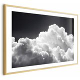  Plakat Discover the Infinite Play of Sunlight – Clouds and Shadows in the Sky 30x21 Zlatni okvir s margom | shoptok.hr