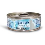 Monge cat jelly Senior Tuna/Sardon 80 g Cene