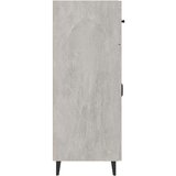  Komoda betonsko siva 69,5x34x90 cm inženirski les, (20654691) | Shoptok.si