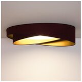 Brilagi LED prigušiva svetiljka VELVET TWIST LED/36W/230V CCT prečnik 65 cm WT vino/zlato + daljinski upravljač Cene