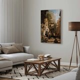  Slika - Carl Spitzweg – Im Dachstübchen 80x120 Premium Print | shoptok.hr
