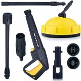 Rosfix SET NADOMESTNI DEL ZA VISOKOTLAČNI ČISTILNIK KÄRCHER K2–K7 – PIŠTOLA Z VARIO LANCEM + T-RACER | 150 BAR, CLICK CONNECT, BAYONET, (5000036484) | Shoptok.si