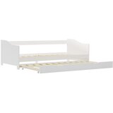  Okvir za krevet na razvlačenje od borovine bijeli 90 x 200 cm | shoptok.hr
