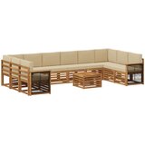  Set vanjskih sofa 8 kom. Prirodna | shoptok.hr