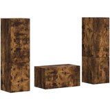 3 Komplet TV omaric 5 pcs Dimljeni oreh Konstruiran les, (5000132665) | Shoptok.si