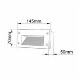  LED SVETILJKA JM-041 ZIDNA 3W 3000K IP54 ANTRACIT | ePonuda.com