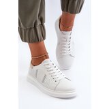 S. BARSKI White Women's Leather Sneakers S.Barski LR760 Cijene