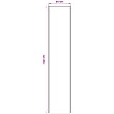  Traka za tepih LESAKA Smeđa 80 x 400 cm Dijamantni baršun | shoptok.hr