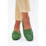 Boto Women's Suede Moccasins Green Lenvie | shoptok.hr