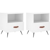  Noćni ormarići 2 kom bijeli 40x35x47,5 cm od konstruiranog drva | Eponuda.com