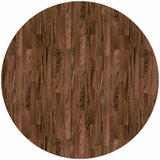  Gornji dio stola Tamno smeđa Ø 50 x 4 cm Čvrsto Hrastovo Drvo | shoptok.hr