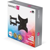 Connect IT CMH-2012-BK - Zidni nosač za TV 13-37” crne boje | Eponuda.com