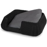 MiaCara Antracitno sivi krevet za pse 75x85 cm Mio Anthracite M – | shoptok.hr