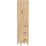  Visoka komoda hrasta sonome 34,5x34x180cm od konstruiranog drva | Eponuda.ba