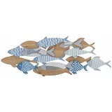 Mauro Ferretti Kovinska stenska dekoracija 91x33,5 cm Fish –