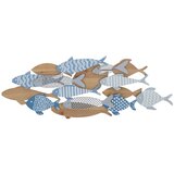 Mauro Ferretti Metalni zidni ukras 91x33,5 cm Fish – Cijene