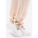 Boto Women's Platform Sneakers With Decorative Lacing White Evalianne | Shoptok.si