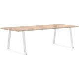  Noge za blagovaonski stol V-oblika 2 kom Bijele 90 x (72-73,3) cm Čelik | Eponuda.com