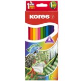  Drvene boje KORES akuarelle 12kom Cene