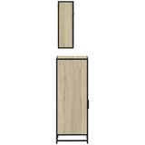 vidaXL 3-dijelni set kupaonskog namještaja boja hrasta sonome drveni | shoptok.hr