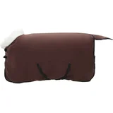 Konjski plašč Polna temno rjava 125 cm Polarna flanela, (5000288765)