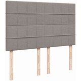 vidaXL Krevet s oprugama i madracem smeđesivi 160x200 cm tkanina | shoptok.hr