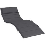 vidaXL Blazina za ležalnik antracit 180x60x4 cm oxford tkanina, (20657164) Cene