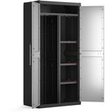 Keter visoka pvc omara detroit xl, 4 police, 25 kg/polico, 182X89X54 cm | Shoptok.si