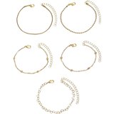Narukvice za Ruku Set AZ-38825 - Zlatna KP38825 | Shoptok.si