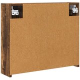  Kopalniška ogledalna omara Dimljeni oreh 60 x 14,5 x 50 cm, (5000233107) | Shoptok.si