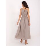 Italy Moda Dress-MI-SK-A1845.95-dark beige | Shoptok.si