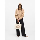 Karl Lagerfeld Nakupovalna torba ' MEDIUM RUE ST-GUILLAUME SQUARE PATCH ' bež | Shoptok.si