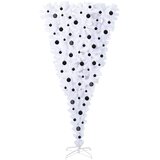 Umjetno božićno drvce s stalakom Bijelo 210 cm PVC i Čelik | shoptok.hr