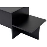 Hanah home stočić za dnevnu sobu harmony - wood black wood black coffee table | ePonuda.com