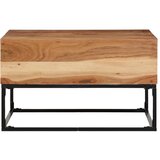  Stolić za kavu 68 x 68 x 41 cm od masivnog bagremovog drva | Shoptok.si