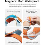 Moft dvobarvni magnetni pašček za Apple Watch 42/44/45/46/49 mm | Shoptok.si