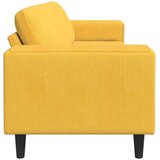 SOFA Svijetlo žuta 250 x 77 x 76 cm Kordura tekstil | shoptok.hr