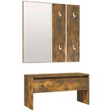  Set namještaja za hodnik boja hrasta konstruirano drvo | shoptok.hr